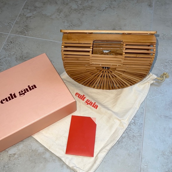 Cult Gaia mini ark natural bag - Picture 2 of 11